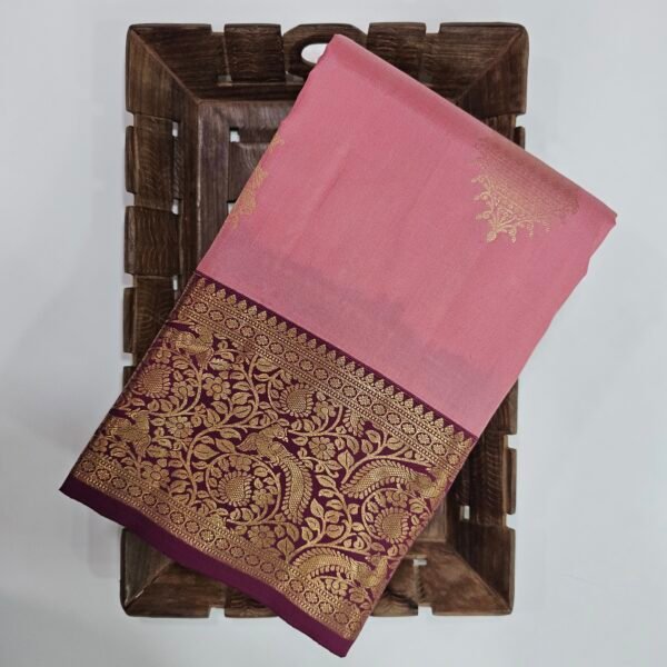 Pastel Pink Korvai Manisha Butta