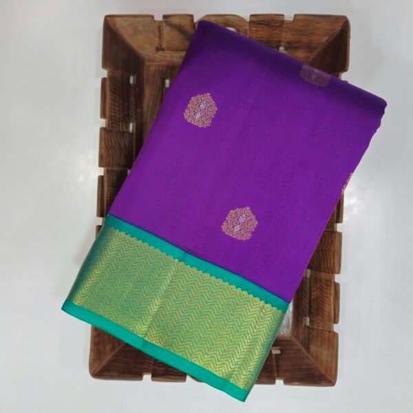 Rich Royal Purple Korvai Pavisha Meena Butta